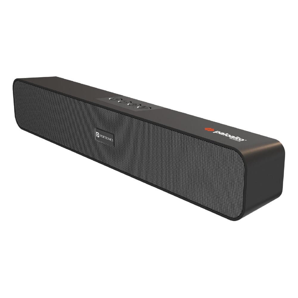 Portronics Decibel 24 Mini Sound Bar - Black